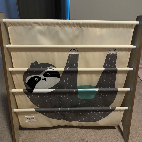 3 Sprouts Other - Sloth Print 3 sprouts Bookshelf